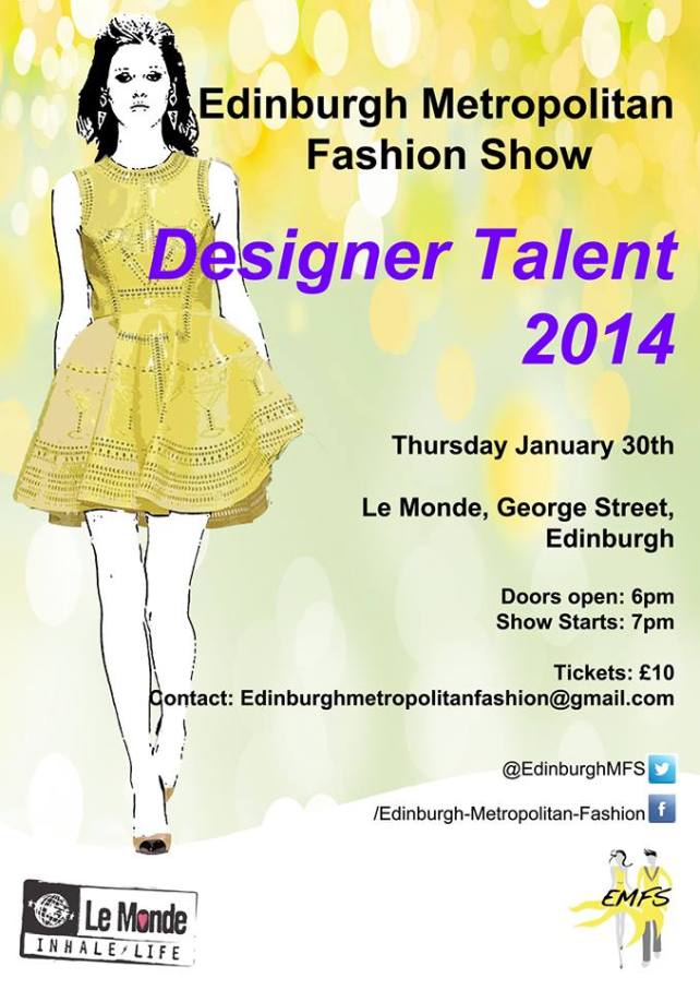 Edinburgh Metropolitan Fashion Show 2014 - Designer Talent